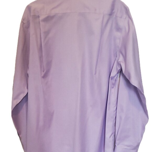 Joseph Abboud Men's Magenta Dress Shirt - Picture 3 of 3